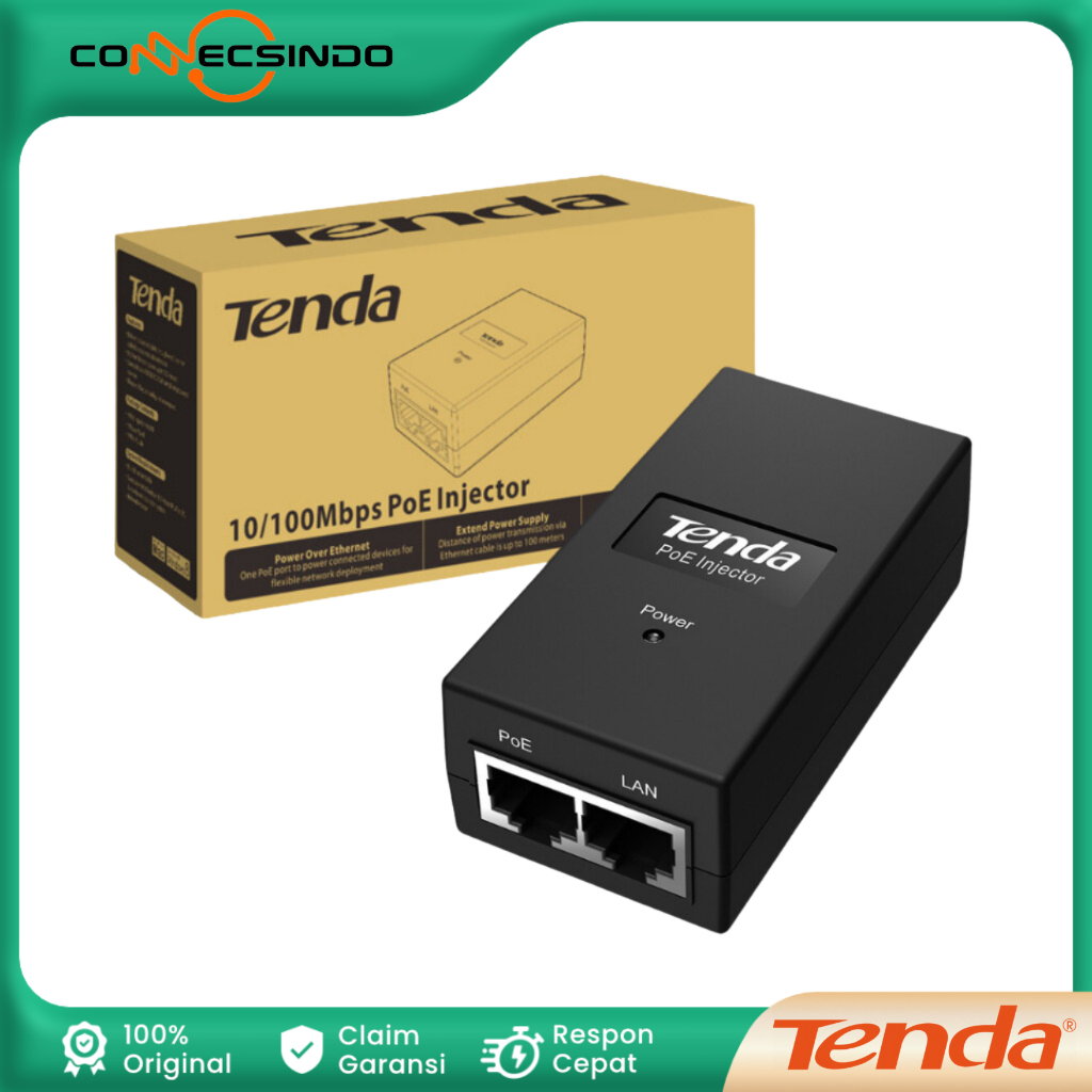 PoE Injector Tenda PoE15F 10/100Mbps