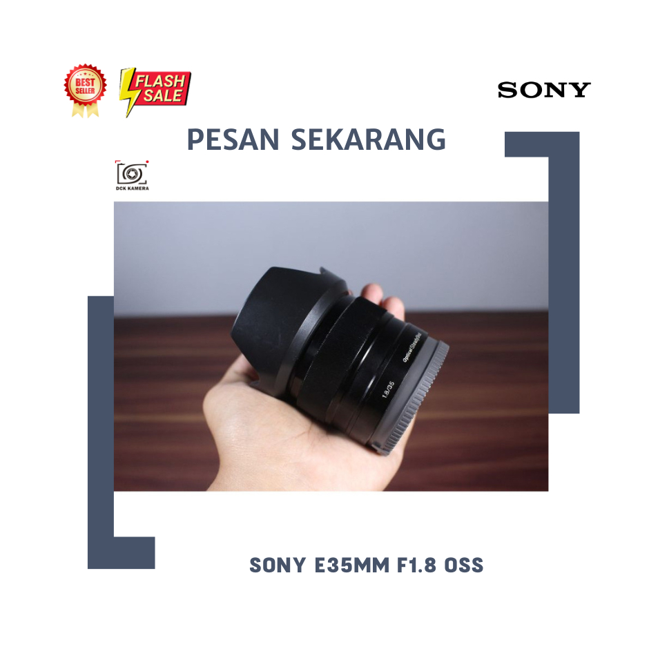 LENSA FIX SONY E35mm F1.8