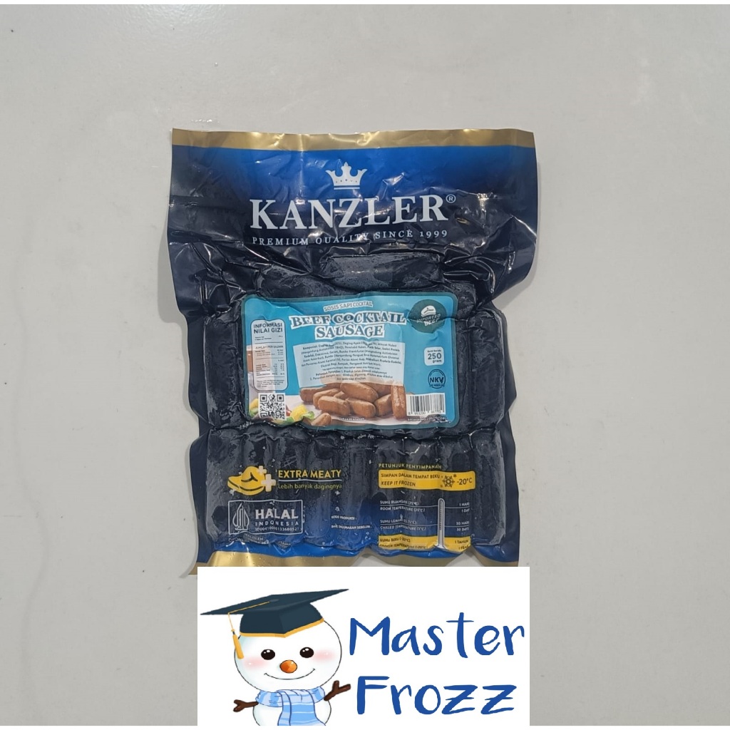 

Kanzler Sosis Beef Cocktail 250gr