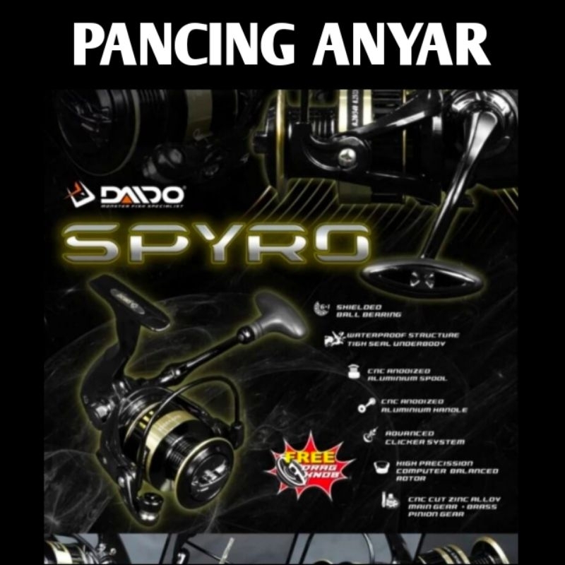 reel pancing DAIDO SPYRO power handle