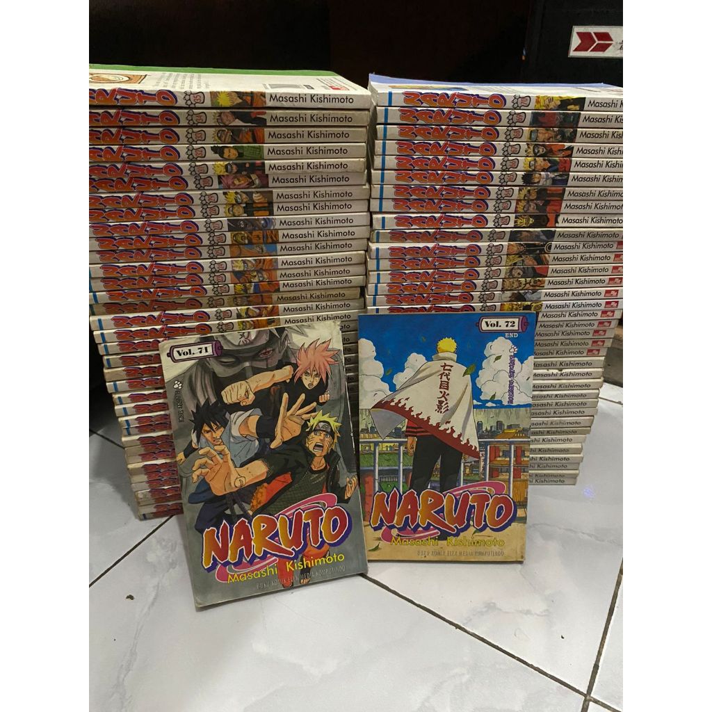 Komik Naruto 1-72 tamat set 2