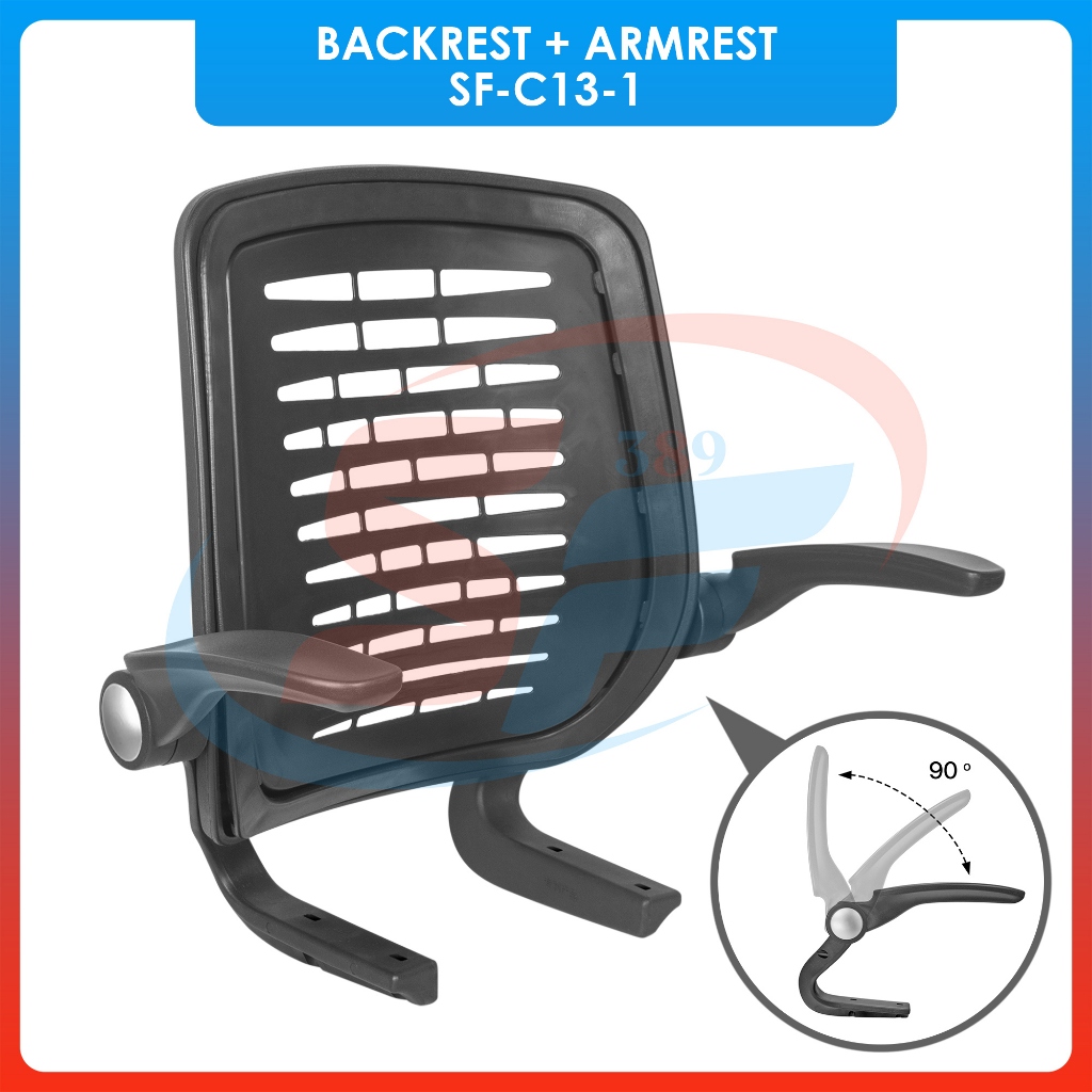 Sandaran Punggung & Sandaran Tangan Kursi Kantor Kursi Kantor Import SF-C13-1