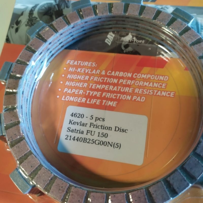 KAMPAS KOPLING SATRIA FU 150/THUNDER DAYTONA