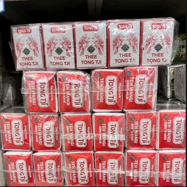 

TEH TONG TJI SUPER MERAH WANGI MELATI 1 SLOP isi 10pcs x @40gram