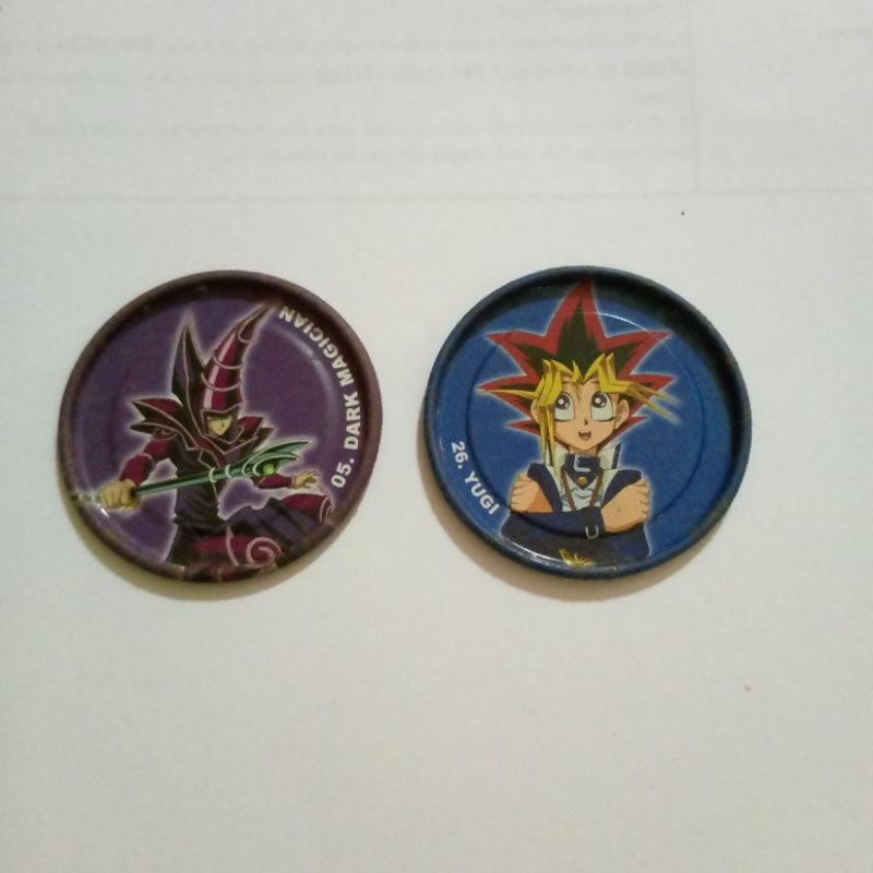 Tazos Metalix Yu-Gi-Oh tahun 2000an