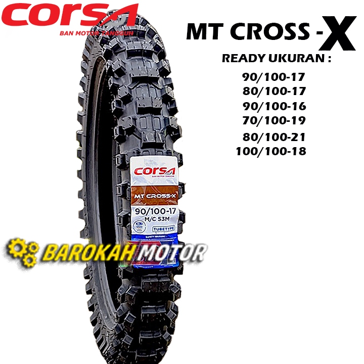 BAN Trail Corsa MT CROSS-X ring 16 17 18 19 21 Tubetype