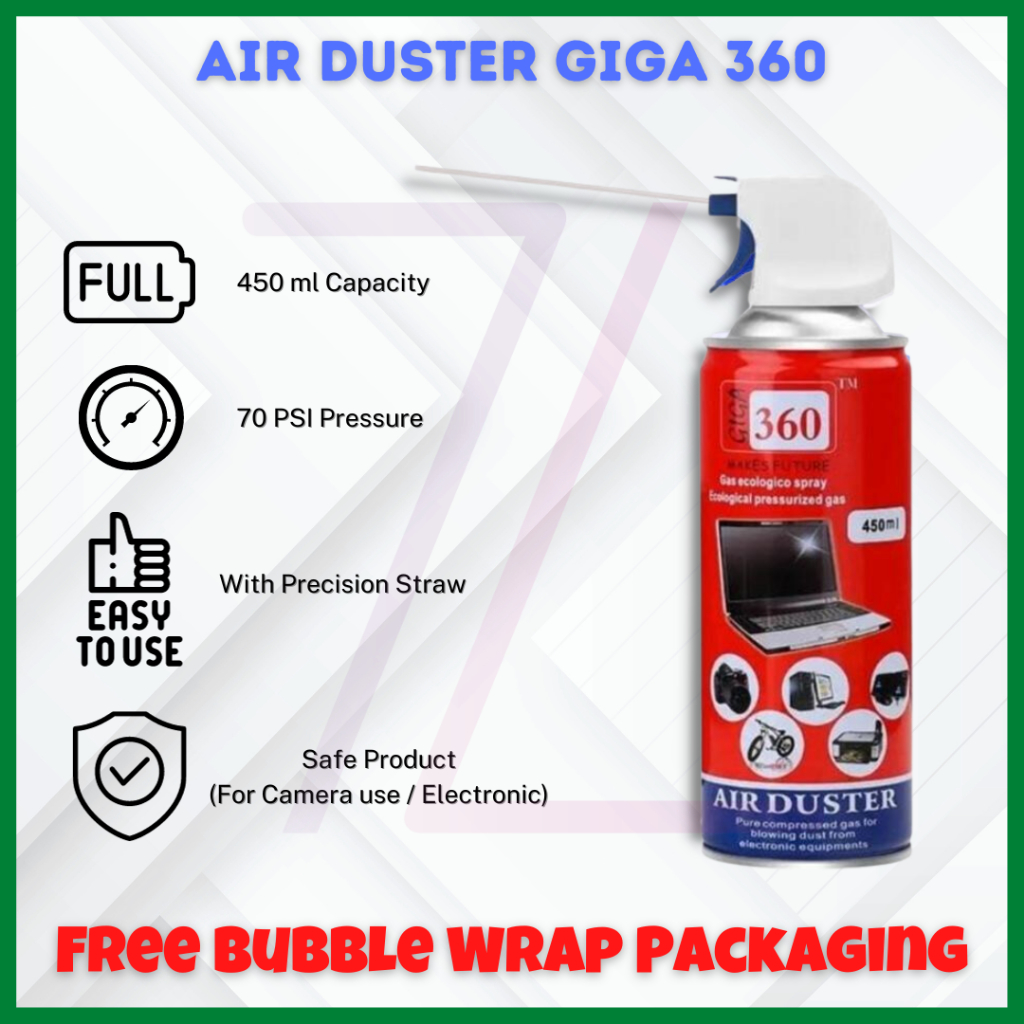 Air Duster Blower Portable / Kompresor Udara Portable 450 ml