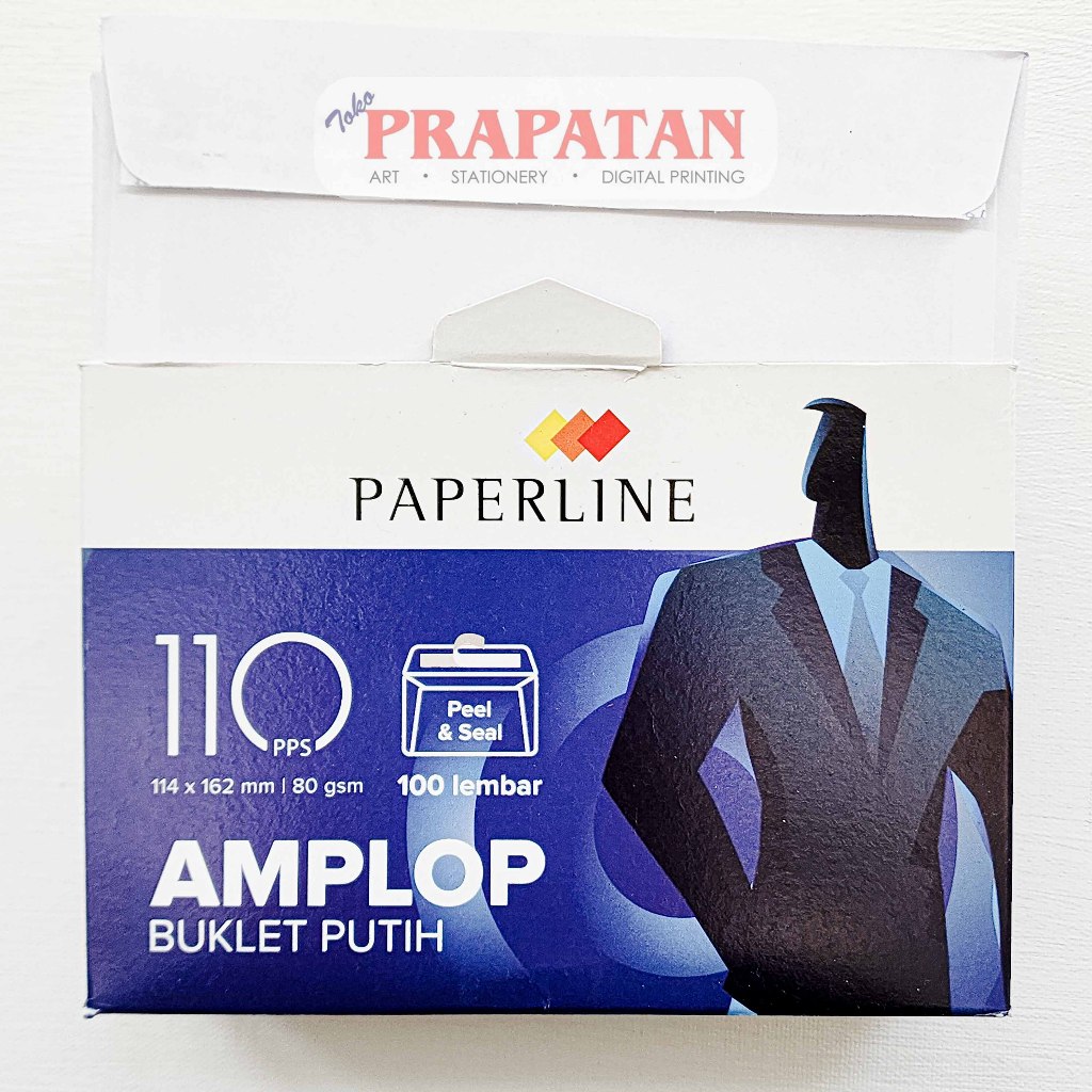 

Amplop Putih Paperline 110PPS | White Envelope