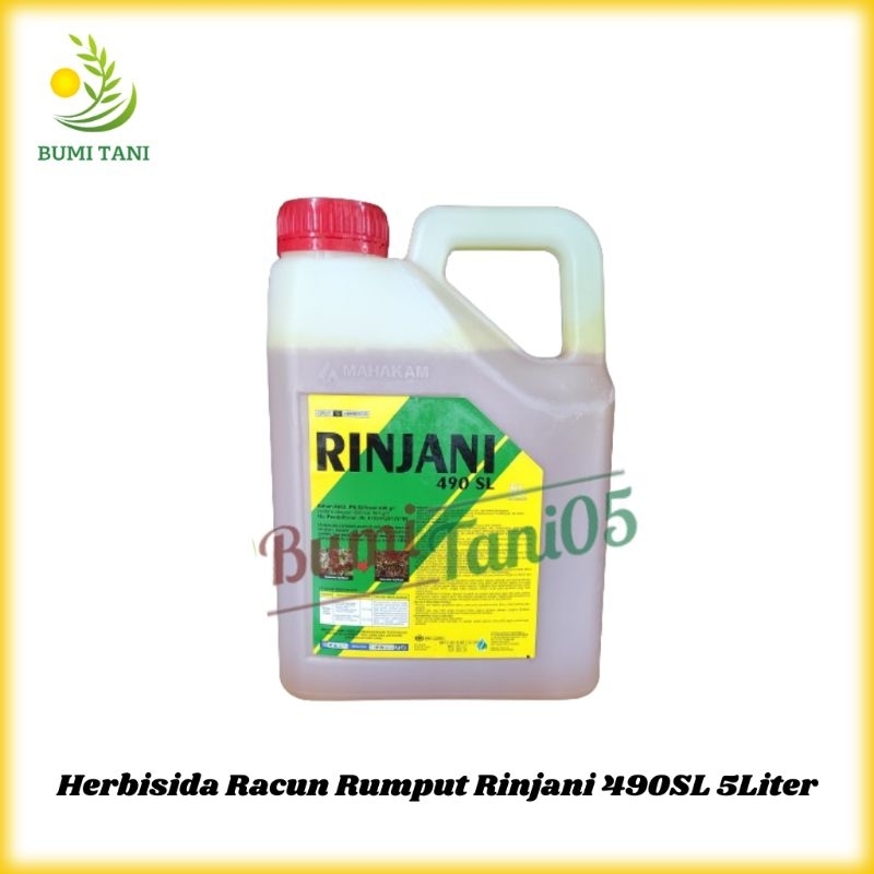 Herbisida Racun Rumput Rinjani 490SL 5 Liter