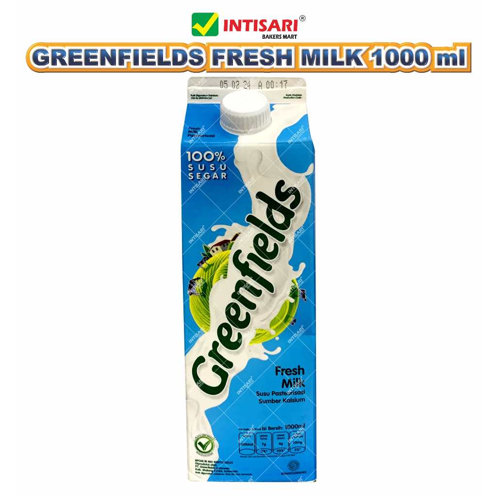 

GREENFIELDS FRESH MILK 1000 ML