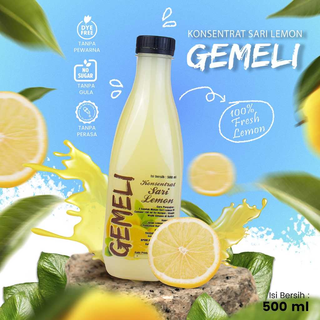 

Forcysn Paket Diet Sehat - Sari Lemon 250Ml & Chia Seed 100Gr Healthy Drink