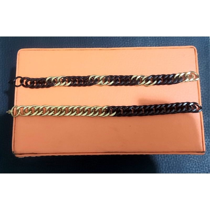 Gelang Titanium Black Gold