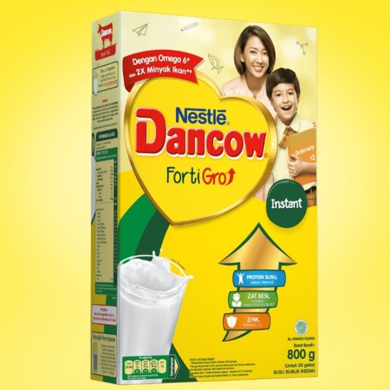 

SUSU DANCOW NESTLE INSTAN - SUSU DANCOW NESTLE INSTAN FORTIGRO 800 GR