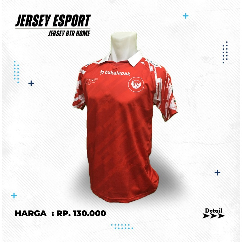 Jersey Kaos ESPORT BTR HOME Original Murah