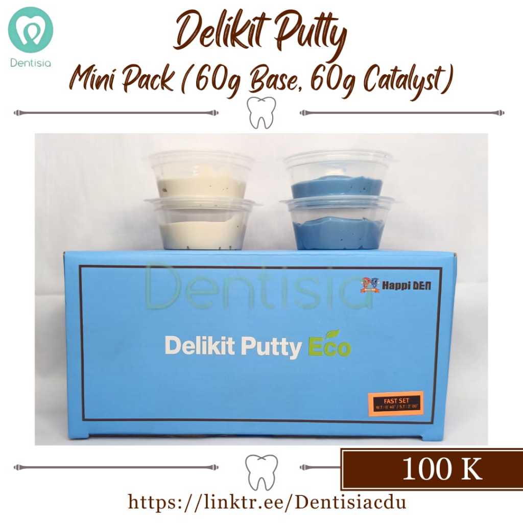 Putty bahan cetak elastomer pack ekonomis