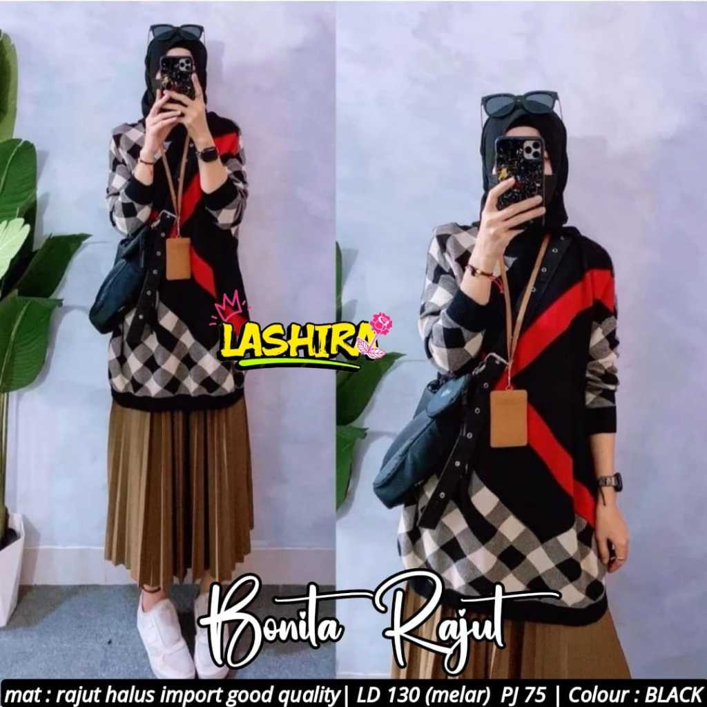 bonita blouse rajut super jumbo ld 130 blus atasan baju kaos big over size xxxxl  import melar casua