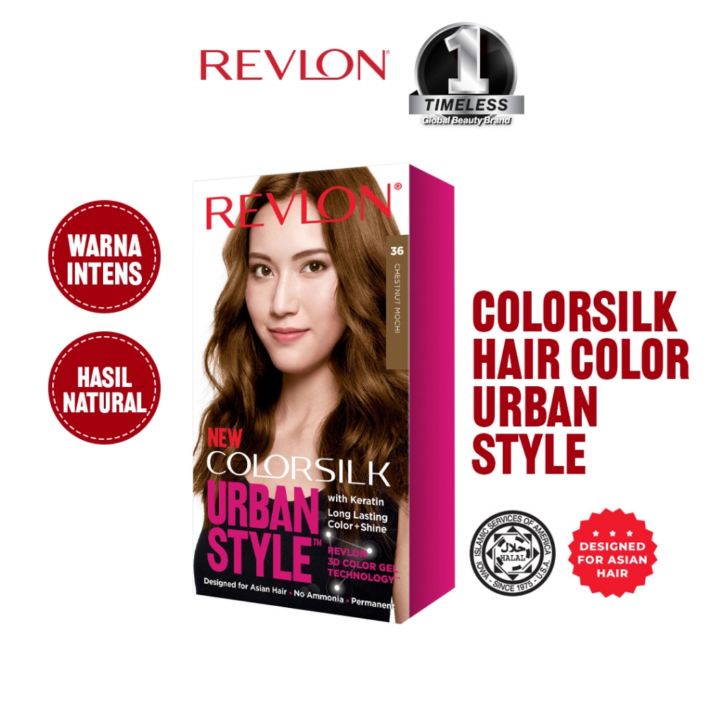 REVLON HAIR COLOR SILK URBAN STYLE HAIR COLOR || COLORSILK