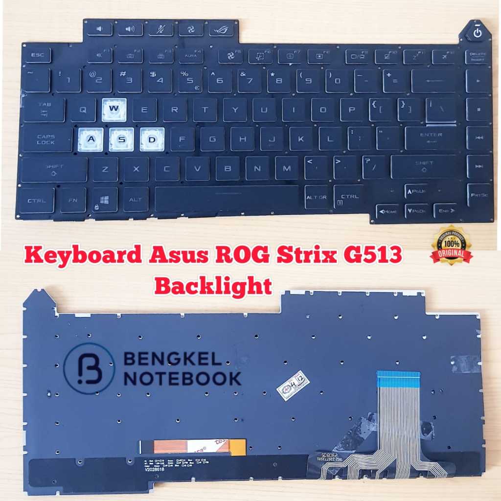 Keyboard Asus ROG Strix G513 G513GT G513Q G513X G513RC G513QC G513R G513QY G513QM G513RM G513RW G513