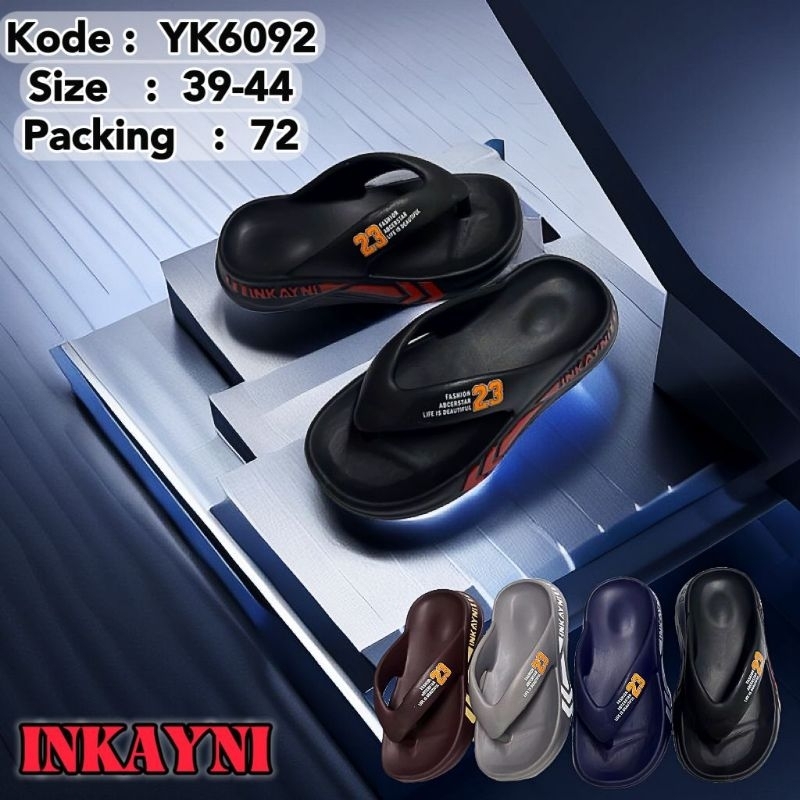 Sandal Jepit Anak Laki-laki Sandal Jepit Karet Anak Cowok Bahan Eva Ringan