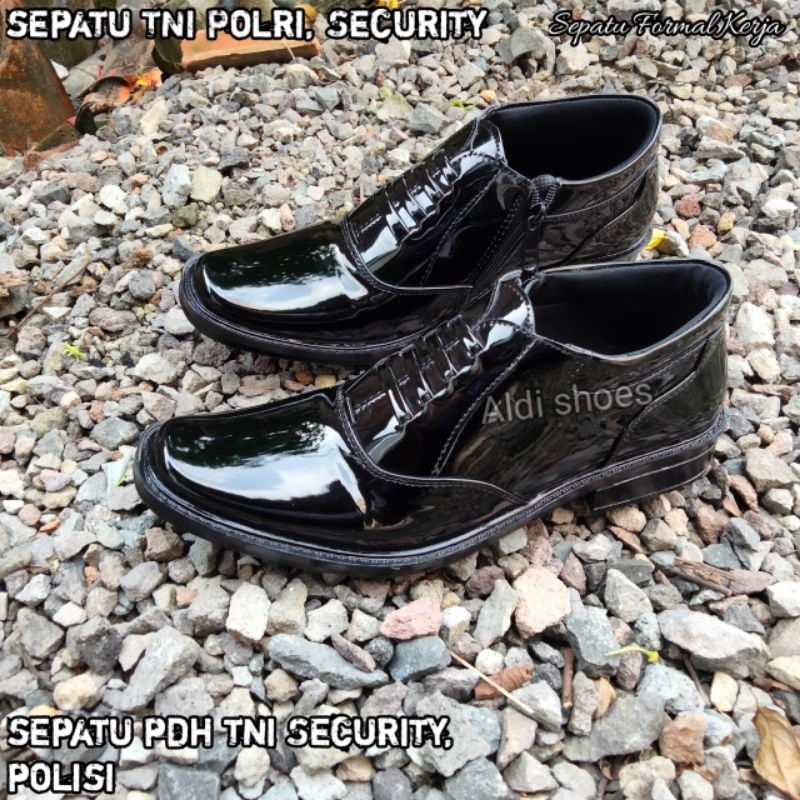 Sepatu Pdh TNI Polri Dishub Satpam Security Pria SEPATU Pdh TNI POLRI DISHUB SATPAM