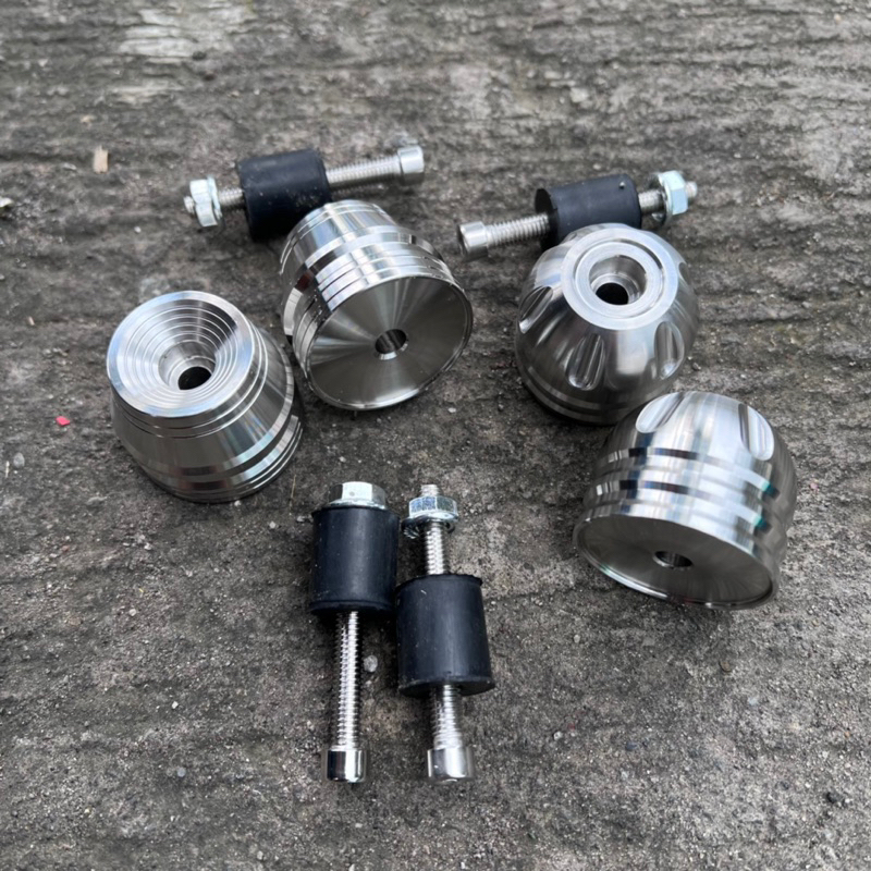 jalu stang stenlis motif stabiliser stenlis peredam stang stenlis asli