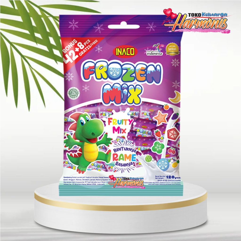 

Inaco Frozen Mix – Permen Lunak Gummy – Aneka Rasa