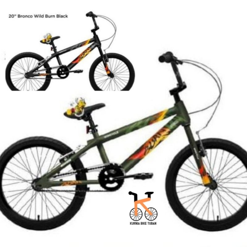 Sepeda Anak BMX 20 WIM CYCLE BRONCO WILD BURN WIMCYCLE