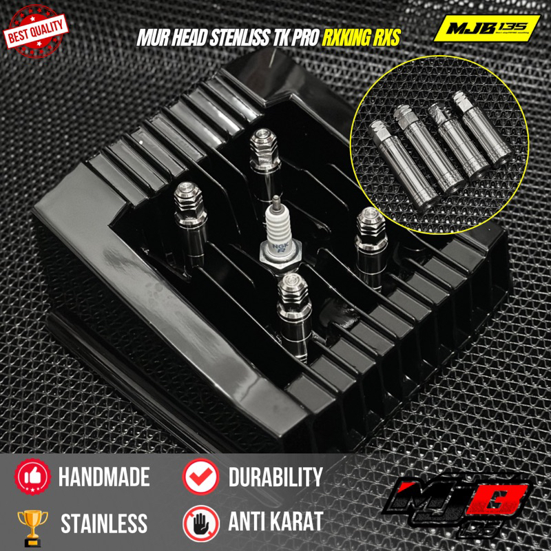 MUR HEAD MURHEAD STENLISS VARIASI RX KING RXS RXK YT TK PRO 1 SET 4 MUR