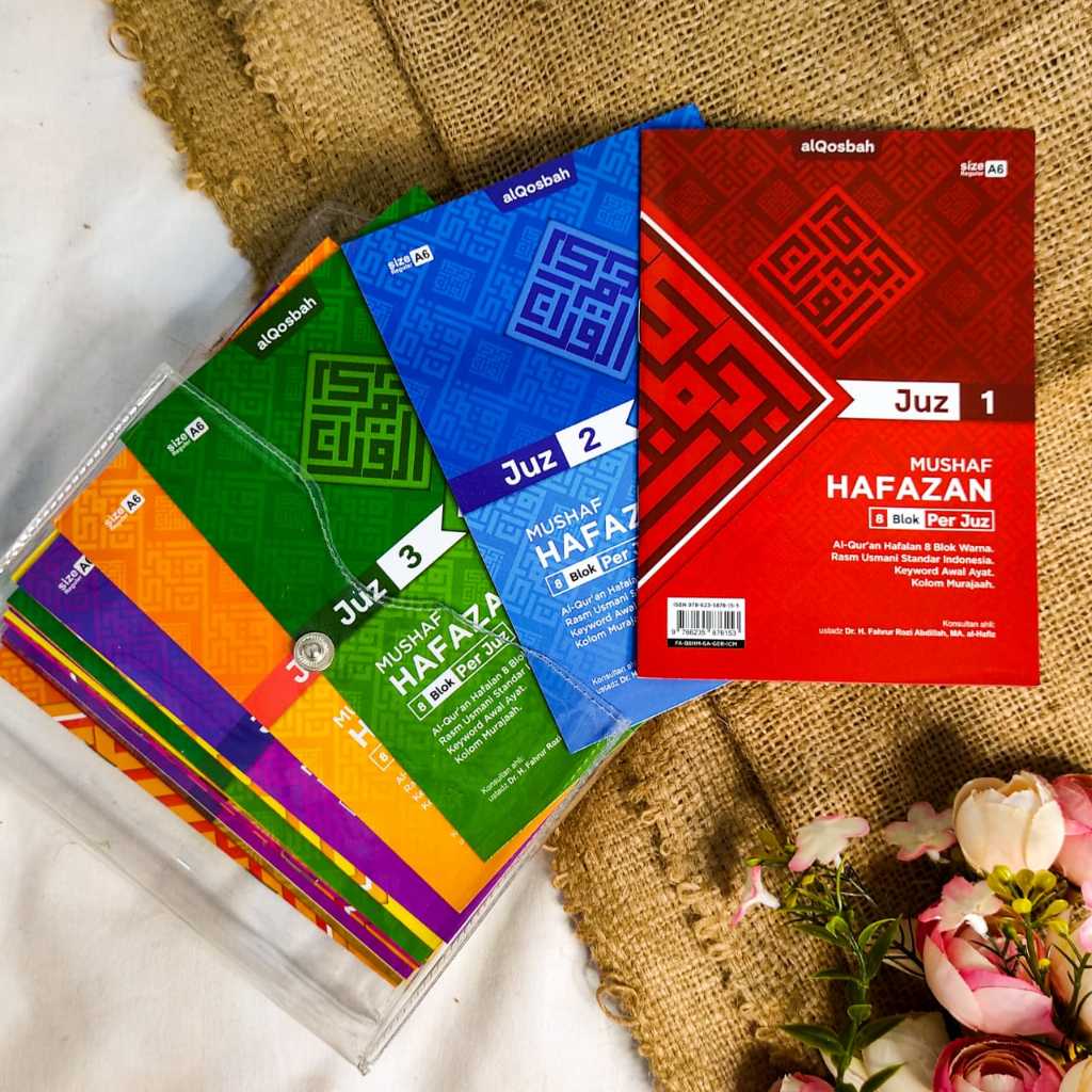 Alquran Per Juz Hafazan Per Juz A6 Saku Rasm Utsmani 30 Jilid