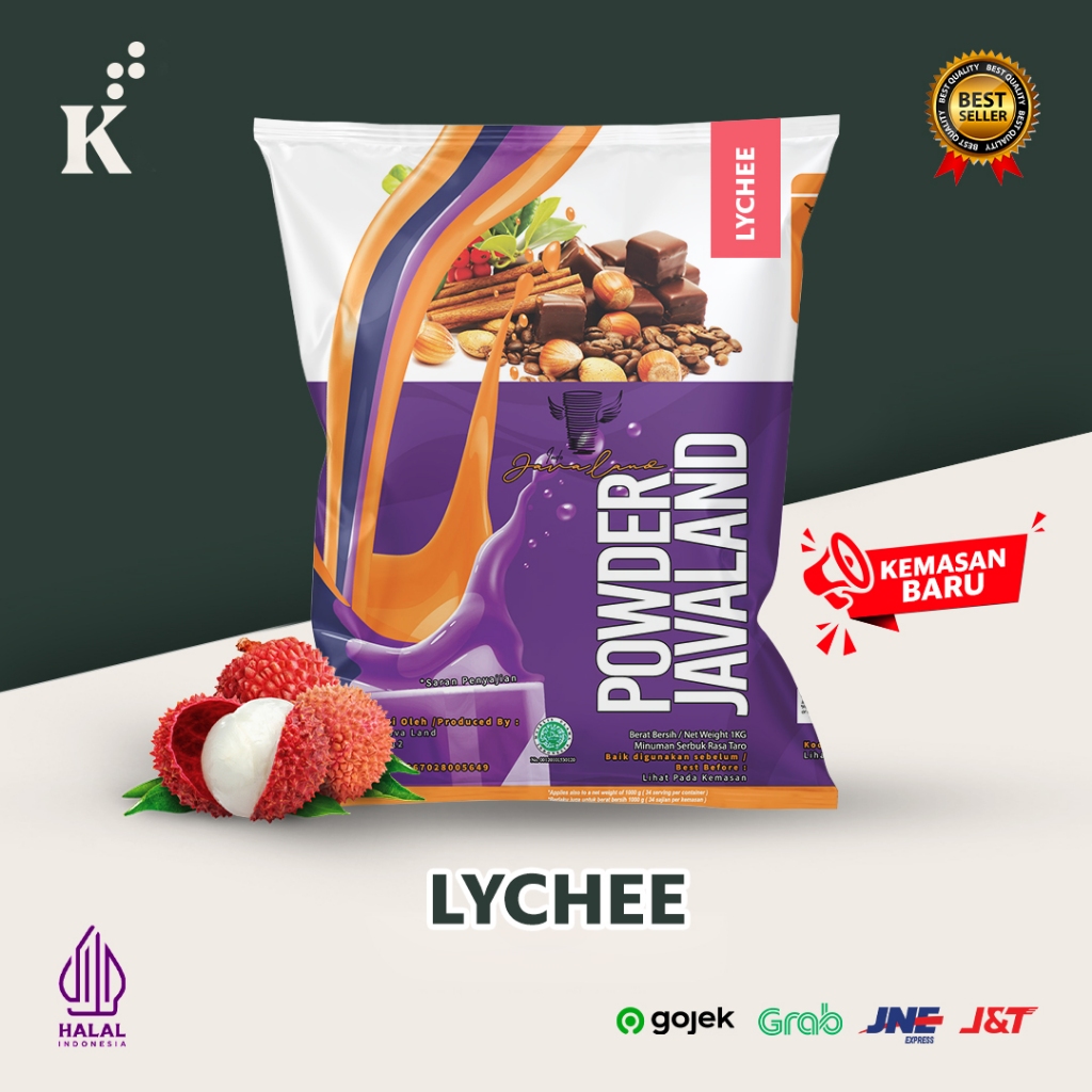 

Bubuk Minuman Bubble Drink Rasa Lychee/Leci Javaland