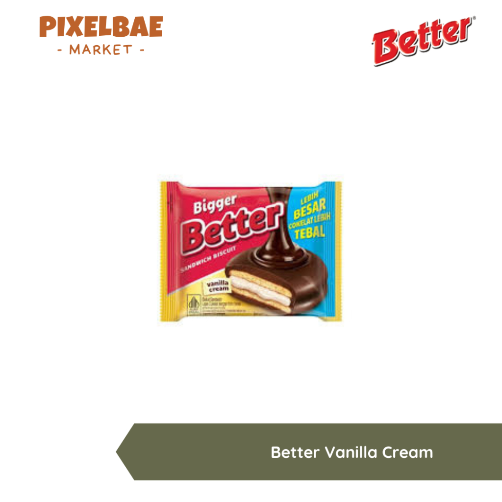 

BETTER SANDWICH BISCUIT VANILLA CREAM 27 GR