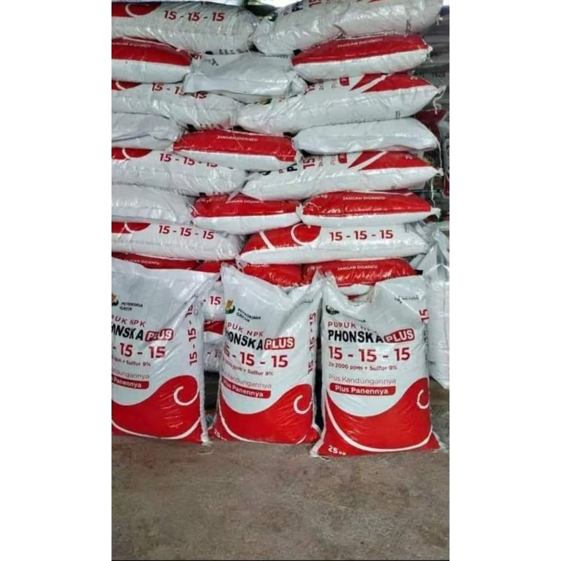 Pupuk NPK Phonska kemasan karung 25KG