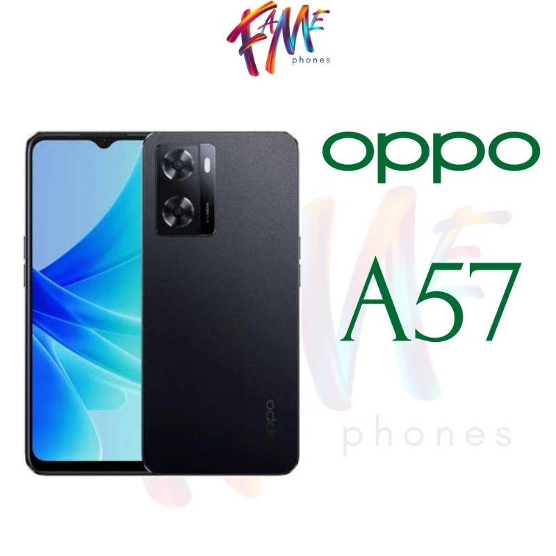 Oppo A57 Ram 4+4/128 GB Helio G35 33W Baru Segel Dan Bergaransi Resmi