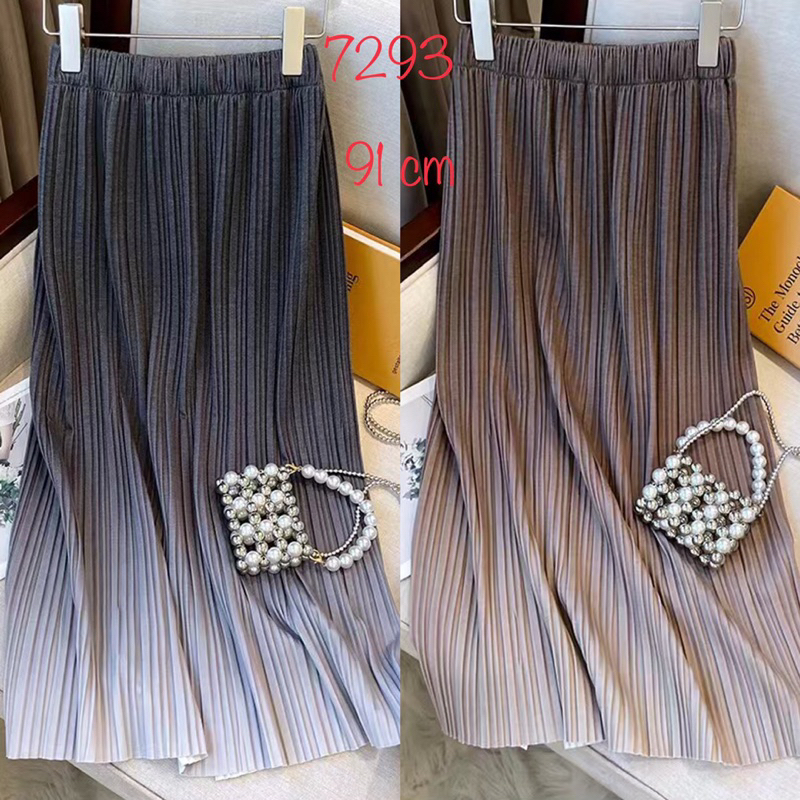 Rok Import Premium, Plisket, Ukuran Panjang, Panjang 91 cm, LP dari 65 cm bisa melar sampai 110 cm