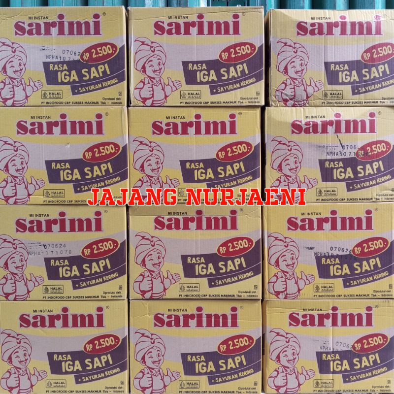 

MIE SARIMI - Mie Sarimi Rasa Iga Sapi Harga 1 Dus isi 40pcs @70gr - Mie Instan Sarimie Murah Meriah Promo