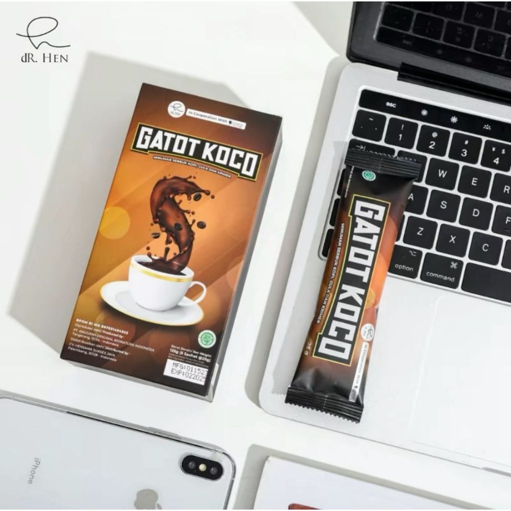 

Dr Hen Kopi Gatot Koco by Dr Richard Lee Original - 2 Sachet