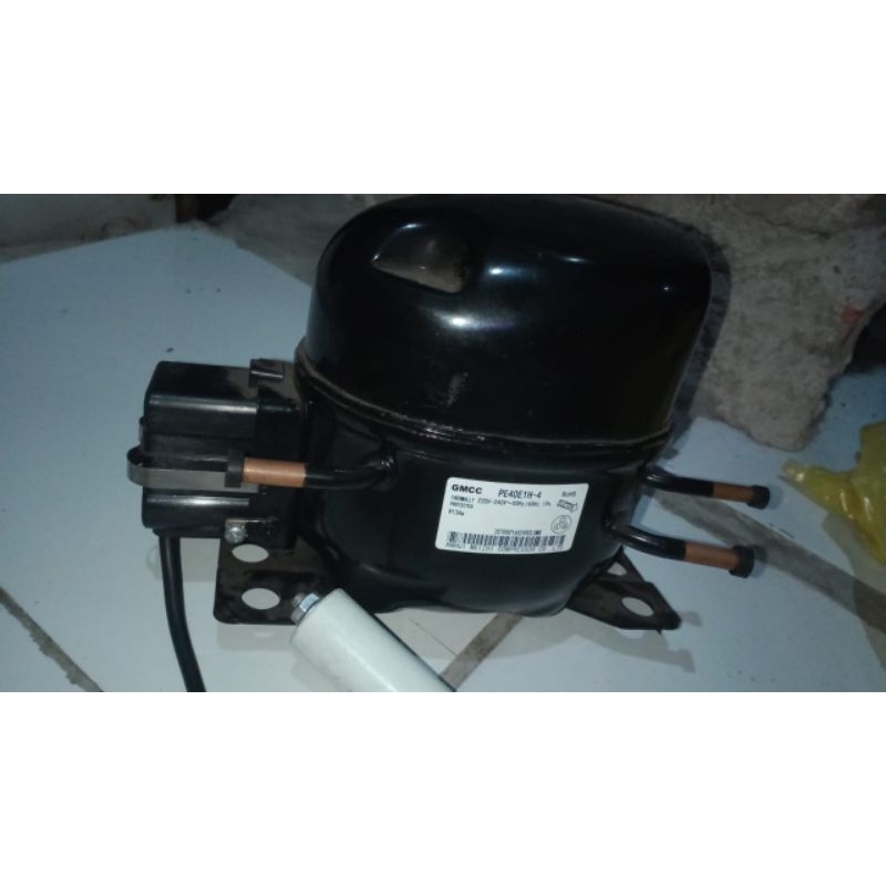 KOMPRESOR KULKAS dan SHOWCASE 1 PINTU GMCC PE40E1H-4 original Sharp AQUA SEMUA MERK BISA