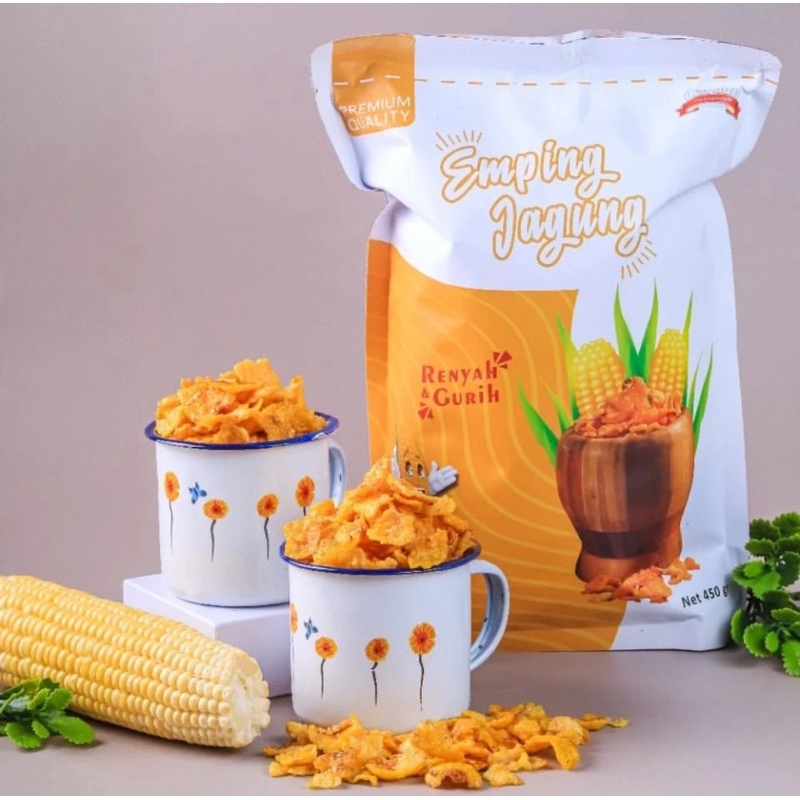 

EMPING JAGUNG PEDAS MANIS / KERIPIK JAGUNG