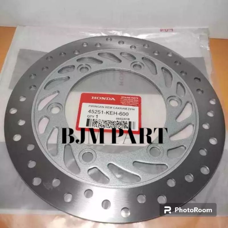 PIRINGAN CAKRAM DEPAN HONDA MEGAPRO NEW/VERZA/TIGER REVOLUTION ORI