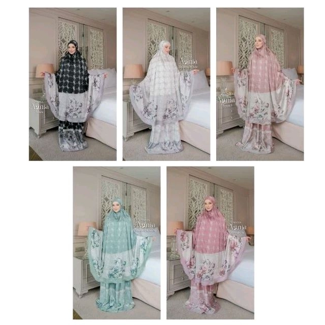 Agnia Prayer Set - Mukena Lebaran by Masya, Madenia Syari