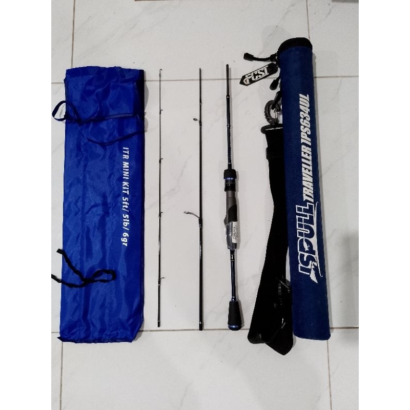 storm ispull travel rod ( ITR ) mini kit fulset(baru) & gen 1 & rod tube