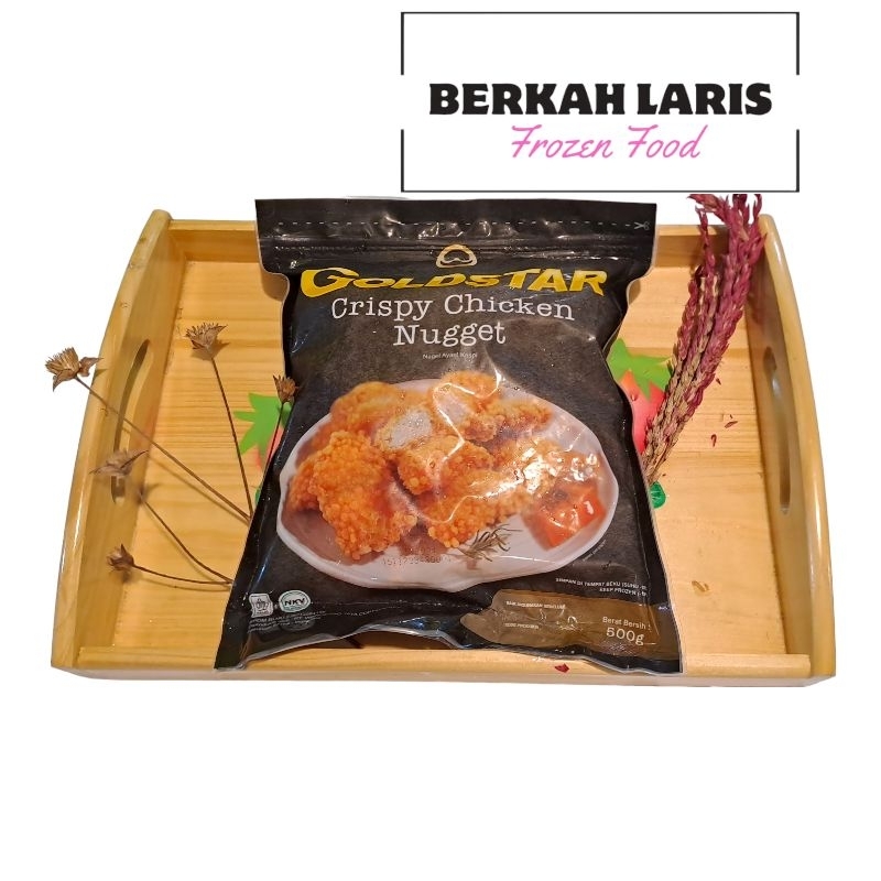 

Goldstar crispy chicken nugget 500 gr