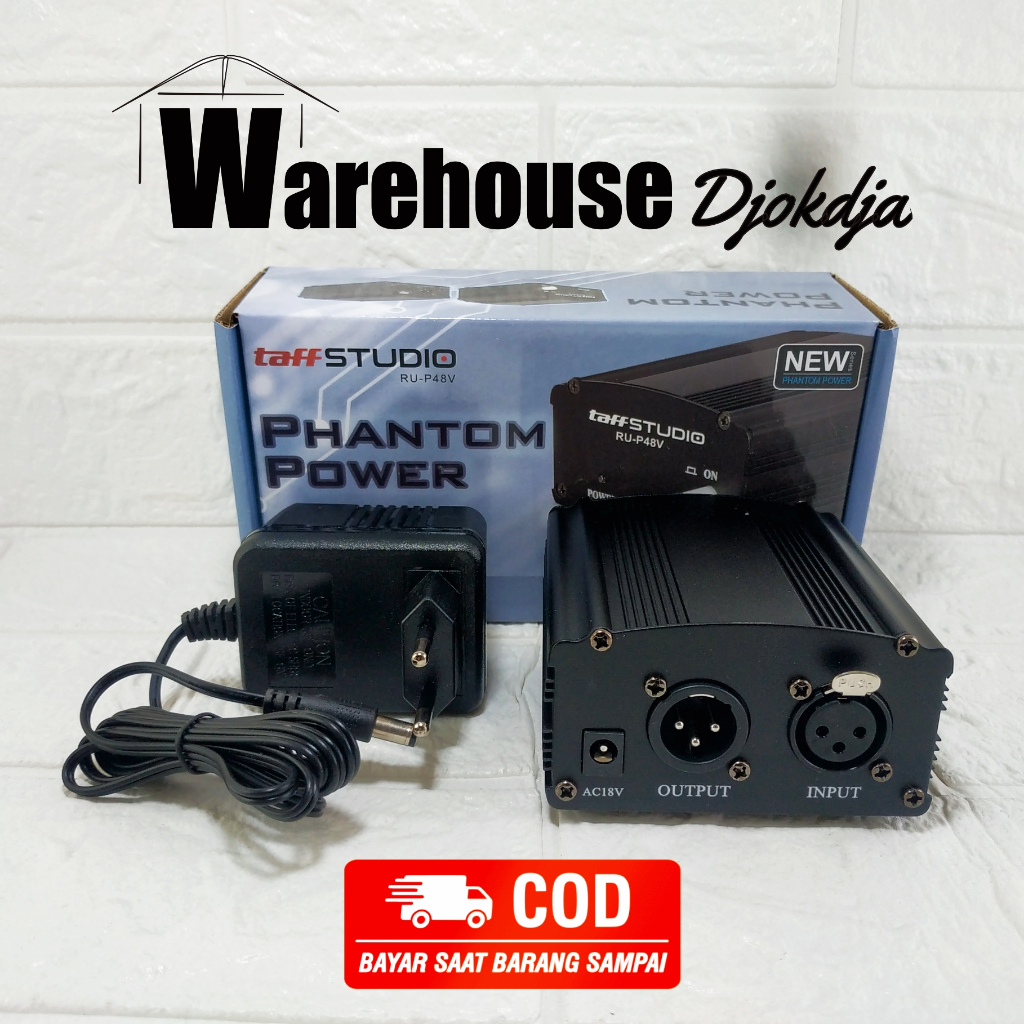 Original Taffstudio Phantom Power Microphone Condensor