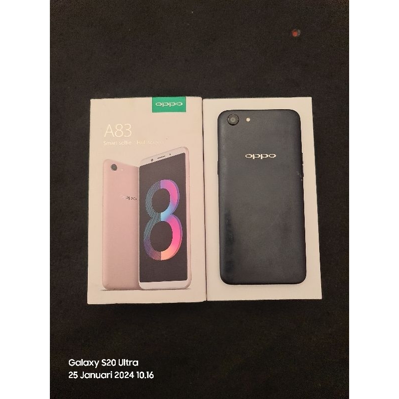 (SECOND) Oppo A83 ram 3/32 Fullset Segel