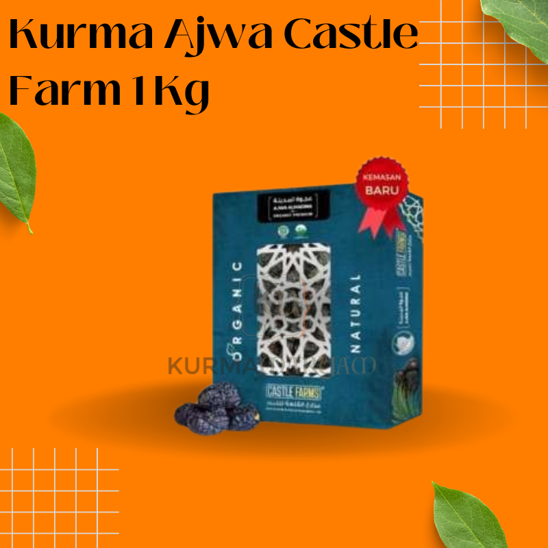 

[ KM ] Kurma Ajwa Castle Farm Premium 1 Kg / Kurma Ajwa Premium Ajwa Organik / Kurma Ajwa Medina / Kurma Ajwa Premium / Kurma Maryam