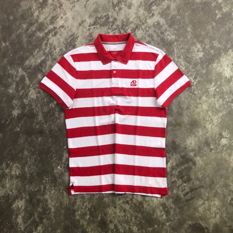POLO SHIRT NIKE SALUR (RED/WHITE) ORIGINAL SECOND