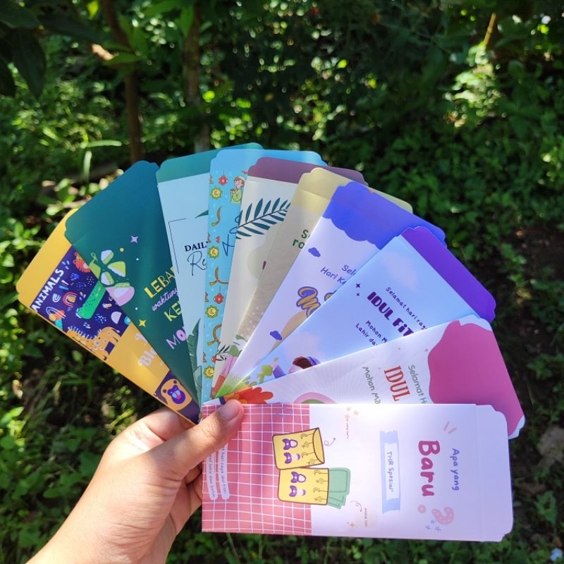 

[PROMO SEBELUM RAMADHAN] SIAP PAKAI ✅ AMPLOP LEBARAN MOTIF LUCU TANPA LIPAT