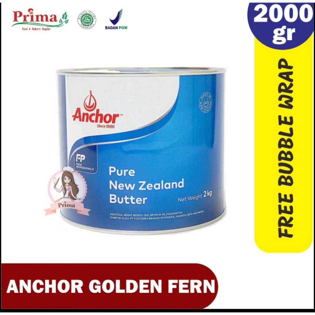 

ANCHOR GOLDEN FERN BUTTER 2 KG