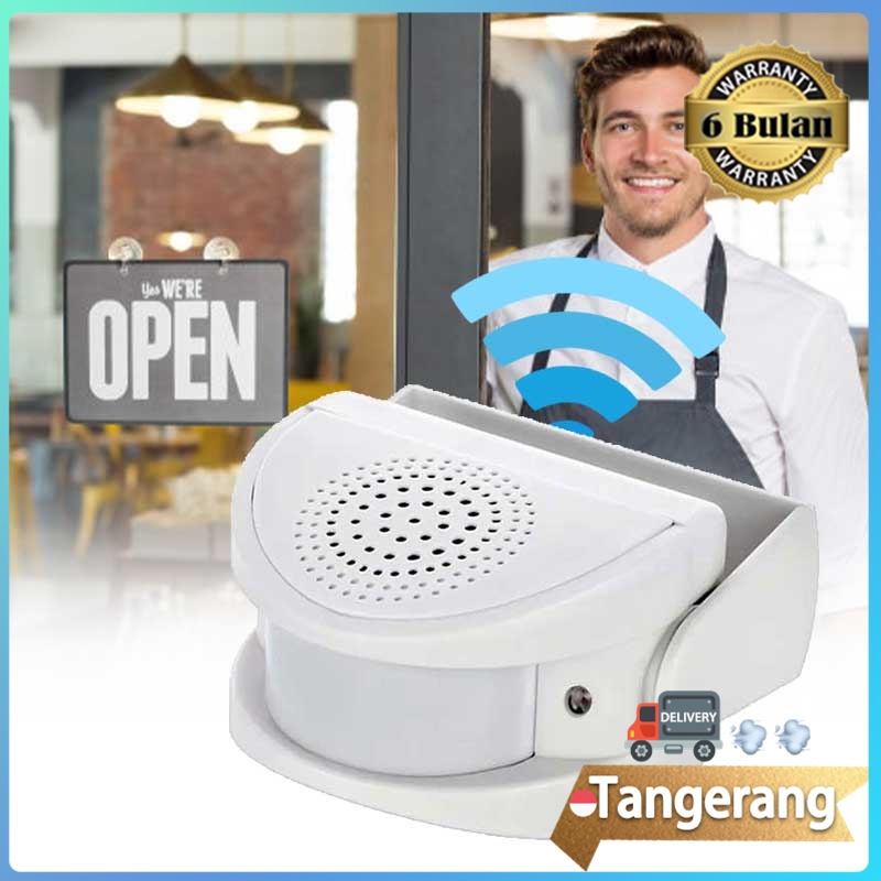 Bel Pintu Sensor Gerak / Bell Sensor Gerak Toko / Electronic Guest Saluting Bell