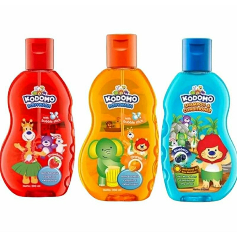 Kodomo Bodywash, Kodomo Shampoo 200ml